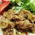 amomoa's cooksnap of when they made 豚の梅しょうが焼き.