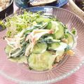 フジぽん's cooksnap of when they made きゅうりとかにかまのマヨネーズあえ.