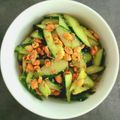 ひさかた's cooksnap of when they made ジャンボ胡瓜と落花生のごま和え.