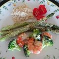 melmarilyn's cooksnap of when they made アスパラの✿バジルチーズフライ✿.