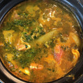 料理大好きママさん☆'s cooksnap of when they made ほうれん草とトマトのカレー粉簡単カレー.