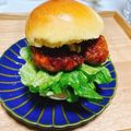 えみり。゜'s cooksnap of when they made 再現☆ラッキーピエロ☆チャイチキバーガー.
