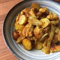 栗丸うさぎ's cooksnap of when they made 鳥もも肉とじゃがいものカレー炒め♪.
