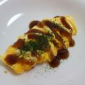 りこぴんmama's cooksnap of when they made 朝食にも♪簡単♪オムレツをお好み焼き味で.