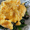 naopreza's cooksnap of when they made ★ほうれん草と挽肉の鶏ガラ炒め★.