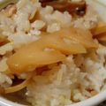 あきつま（杏花☆）'s cooksnap of when they made 筍と椎茸の混ぜご飯♪(味濃いめ).