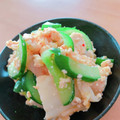 ☆３匹の子ぶた☆'s cooksnap of when they made 韓国風キムチの白和え.