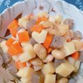 ☆３匹の子ぶた☆'s cooksnap of when they made ちくわぶ入りが嬉(๑˃̵ᴗ˂̵)五目豆❤.
