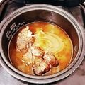 たかこぶんぶん's cooksnap of when they made 炊飯器で炊くだけ！豚肉の赤ワイン煮込み☆.