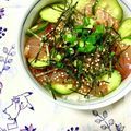 ふたごゆき's cooksnap of when they made ぶつ切りマグロ&ネギトロ丼☆.