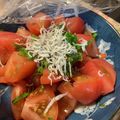 みうらけいこ's cooksnap of when they made トマトとおじゃこのポン酢がけ.
