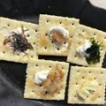 Ruriluru's cooksnap of when they made ワインのつまみ　おかかチーズクラッカー.