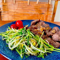 ＊あんずあん＊'s cooksnap of when they made 失敗しない！シャキシャキ豆苗もやし炒め.