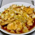 ぶんちゃん２５'s cooksnap of when they made 鶏むね肉とキャベツの手羽先風甘辛炒め.