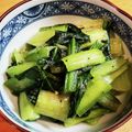 fromMay's cooksnap of when they made 小松菜大量消費！小松菜の塩ダレ炒め.