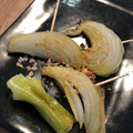 hiromi0715's cooksnap of when they made 新玉ねぎの串焼き★おかか醤油.