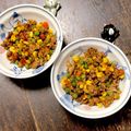 s06007's cooksnap of when they made 焼肉のタレで簡単！野菜入り豚そぼろ❁⃘.
