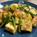 pebblee's cooksnap of when they made 簡単♡サーモンと厚揚げのハニーマスタード.