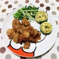 ﾁｲﾁｬﾝﾏﾏ's cooksnap of when they made チキンガーリックオニオン醤油.