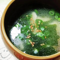 まぶたん's cooksnap of when they made 簡単ヘルシー！鶏ささみ肉とワカメのスープ.