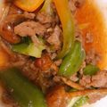 クックS5N2AF☆'s cooksnap of when they made 豚肉とピーマンとナスとしめじの簡単炒め.