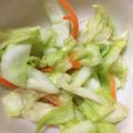 ココアLoveママ's cooksnap of when they made キャベツ大量消費！基本のキャベツの浅漬け.