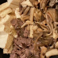 しましまめぐ's cooksnap of when they made きのこ料理の最高峰。きのこのすき焼き風.