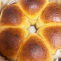 chacokon☆'s cooksnap of when they made 朝焼くだけ不思議パン♡極上はちみつ食パン.