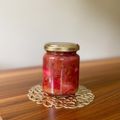 はるちなあき's cooksnap of when they made 甘酸っぱい♡ルバーブジャムの作り方.