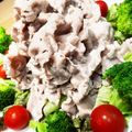 mitorin's cooksnap of when they made 夏にさっぱり☆柔らか豚ロース肉の冷しゃぶ.