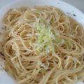 オデッタ's cooksnap of when they made 青菜おむすび山で簡単パスタ.