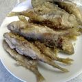 うぐいす♪'s cooksnap of when they made 簡単☆フライパンで小アジの唐揚げ♪.