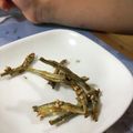 tass's cooksnap of when they made にぼしのカリカリおやつ.