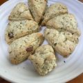 輪切り's cooksnap of when they made ホワイトデー♡ほうじ茶のホワイトスコーン.