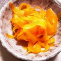 木漏れ日の台所's cooksnap of when they made 時短！ヒラヒラ人参の煮浸し.