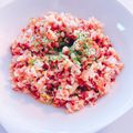 mayurich's cooksnap of when they made 【冷凍炒飯アレンジ】簡単レタス炒飯.