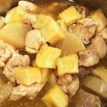 mokomokomokotan's cooksnap of when they made トロモチ☆鶏肉と大根と高野豆腐の煮物☆.
