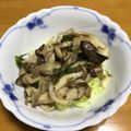 クックAUG's cooksnap of when they made ノンオイル☆青じそきのこマリネ.