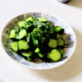 nana_tenjo's cooksnap of when they made 簡単！きゅうりの浅漬け☆わさび風味.