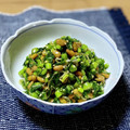 なおミール's cooksnap of when they made ねばねば☆春菊と納豆とごまの和え物☆.