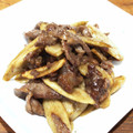 ひなまなここのはは's cooksnap of when they made お弁当★照りとろ！牛肉と牛蒡の甘辛煮★.