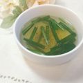 ＊naｰno＊'s cooksnap of when they made 簡単ニラコーンスープ♡.