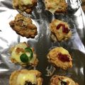 Ruriluru's cooksnap of when they made ナゲットの味噌マヨ・チーズ焼き☆.