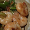 ヨシヨッシー's cooksnap of when they made えびとネギのバター醤油炒め.