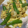 ariyuki97's cooksnap of when they made エビ卵スナップエンドウのオイスター炒め.