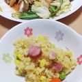わかポン☆'s cooksnap of when they made 炊飯器で簡単♡カレーピラフ.