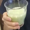 クック3W3AZ4☆'s cooksnap of when they made 人参☆小松菜☆バナナジュース.