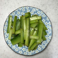 ノアのパパ's cooksnap of when they made 簡単美味♪うるいのゆず胡椒ポン酢和え.