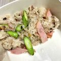 冷蔵庫レスキュー隊's cooksnap of when they made 【楽めし】アスパラベーコンのバター炒飯.