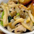 ごふぁんだ's cooksnap of when they made お弁当☆豚肉しめじ小松菜炒め.